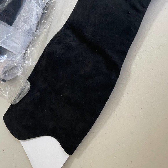 Nine West Teleena Women's Boot (Black - Size 9 - FAUX Suede) - Picture 7 of 13